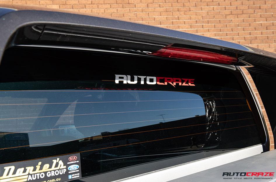 FORD RANGER DEMODOG XD SATIN BLACK GREY TINTED CLEAR COAT